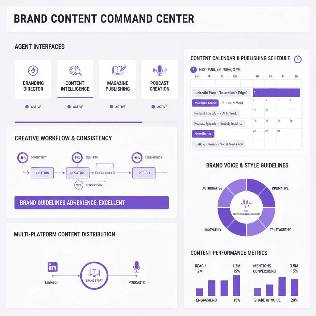 Inspire Agent - Brand content creation and creative intelligence dashboard